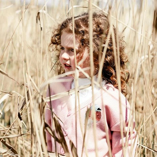 Deux Par Deux Long Sleeve Cardigan Silver Pink - Image 3