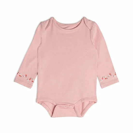 Deux Par Deux Bodysuit And Printed Overall Set Little Flowers Print - Image 2