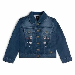 Deux Par Deux Denim Jacket With Embroidery