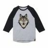 Deux Par Deux Long Sleeve Raglan Jersey Top With Wolf Print -Deux par Deux Shop unnamed file 1055