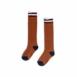 Deux Par Deux Socks Ocher