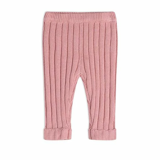 Deux Par Deux Knitted Tunic And Legging Set Dusty Pink - Image 3