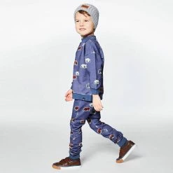 Deux Par Deux Printed Fleece Pant With Bears -Deux par Deux Shop unnamed file 1130