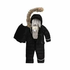 Deux Par Deux Black One Piece Baby Snowsuit -Deux par Deux Shop unnamed file 1133