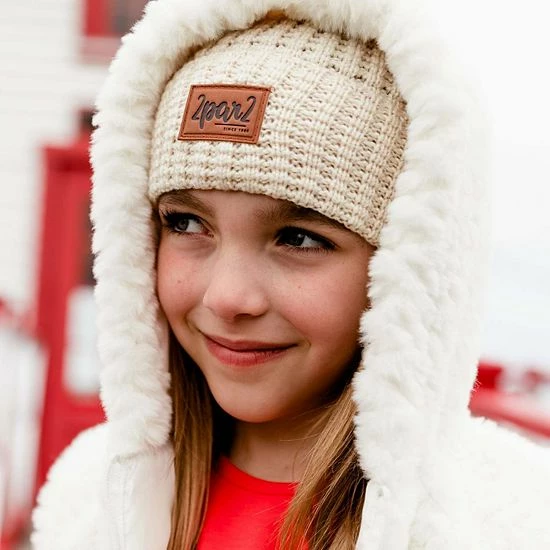 Deux Par Deux Hooded Sleeveless Fake Fur Vest Off White - Image 3