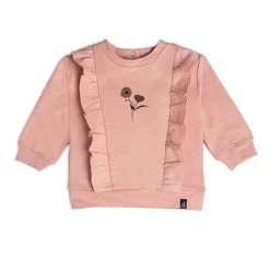 Deux Par Deux Organic Cotton Top And Pant Set With Ruffles Dusty Pink 5 Deux Par Deux Organic Cotton Top And Pant Set With Ruffles Dusty Pink -Deux par Deux Shop unnamed file 1250