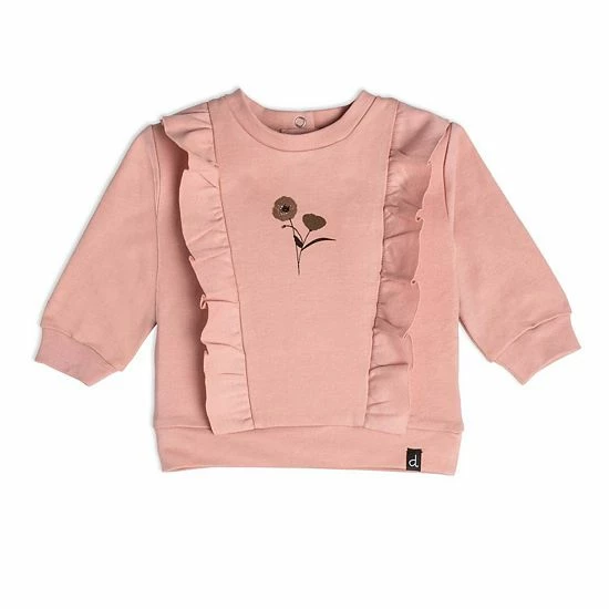 Deux Par Deux Organic Cotton Top And Pant Set With Ruffles Dusty Pink Deux Par Deux Organic Cotton Top And Pant Set With Ruffles Dusty Pink -Deux par Deux Shop unnamed file 1250