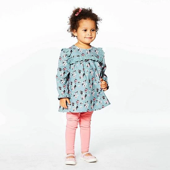 Deux Par Deux Long Sleeve Printed Tunic With Legging - Image 3