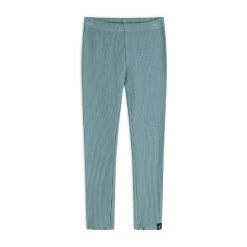 Deux Par Deux Rib Legging Light Blue