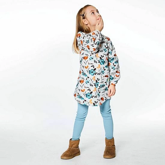 Deux Par Deux Rib Legging Light Blue - Image 2