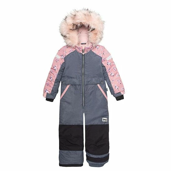 Deux Par Deux One Piece Snowsuit With Fur Printed Mini Roses Deux Par Deux One Piece Snowsuit With Fur Printed Mini Roses -Deux par Deux Shop unnamed file 1363