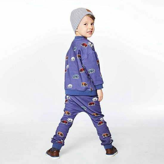 Deux Par Deux Fleece Top With Allover Bear Print Deux Par Deux Fleece Top With Allover Bear Print -Deux par Deux Shop unnamed file 1391