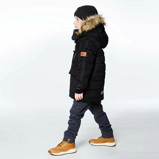 Deux Par Deux Puffy Jacket Black - Image 5