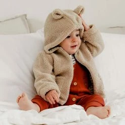 Deux Par Deux Plush Hooded Cardigan Beige 4 Deux Par Deux Plush Hooded Cardigan Beige -Deux par Deux Shop unnamed file 1431