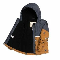 Deux Par Deux Printed Little Dogs Two Piece Snowsuit Grey And Yellow -Deux par Deux Shop unnamed file 1440