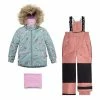 Deux Par Deux Printed Little Cats Two Piece Snowsuit Sage Green And Brown -Deux par Deux Shop unnamed file 1443