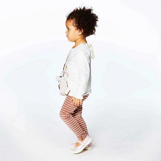 Deux Par Deux Long Sleeve Tee Shirt Off White - Image 4