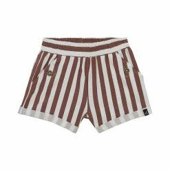 Deux Par Deux Striped Short