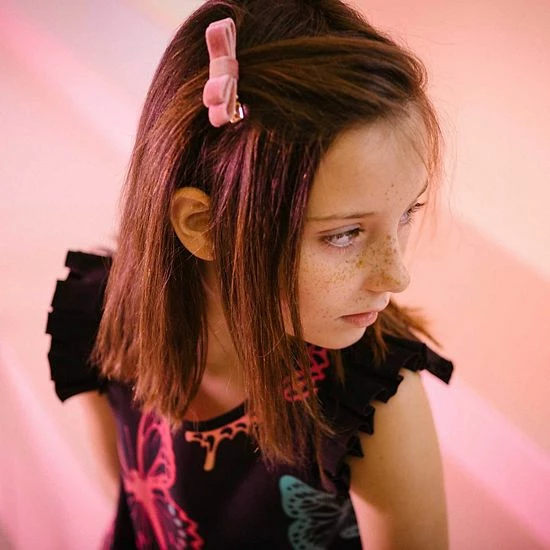 Deux Par Deux Dress With Multicolored Butterflies - Image 3