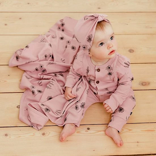 Deux Par Deux Organic Cotton Jumpsuit Printed Flowers Dusty Purple Deux Par Deux Organic Cotton Jumpsuit Printed Flowers Dusty Purple -Deux par Deux Shop unnamed file 1624