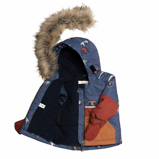 Deux Par Deux Printed Grizzlys Two Piece Snowsuit Navy Blue And Brown Deux Par Deux Printed Grizzlys Two Piece Snowsuit Navy Blue And Brown -Deux par Deux Shop unnamed file 1672