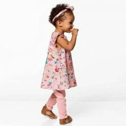 Deux Par Deux Botanical Print Poplin Tunic -Deux par Deux Shop unnamed file 1697