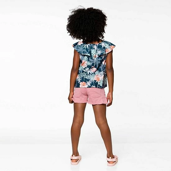 Deux Par Deux Flamingo Printed Blouse - Image 3