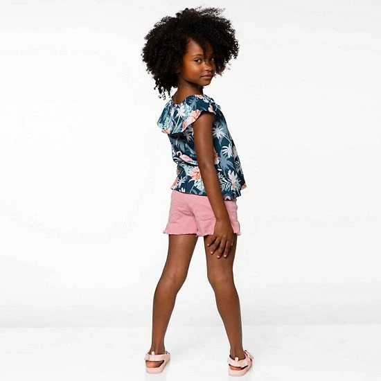 Deux Par Deux Flamingo Printed Blouse - Image 4