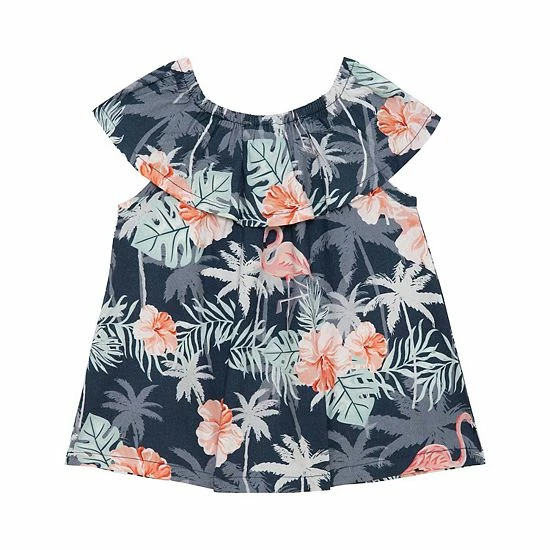 Deux Par Deux Flamingo Printed Blouse - Image 5