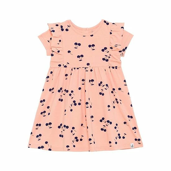 Deux Par Deux Organic Cotton Printed Slub Dress Salmon Pink Deux Par Deux Organic Cotton Printed Slub Dress Salmon Pink -Deux par Deux Shop unnamed file 1804