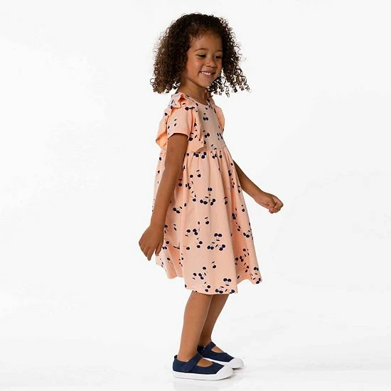 Deux Par Deux Organic Cotton Printed Slub Dress Salmon Pink Deux Par Deux Organic Cotton Printed Slub Dress Salmon Pink -Deux par Deux Shop unnamed file 1806