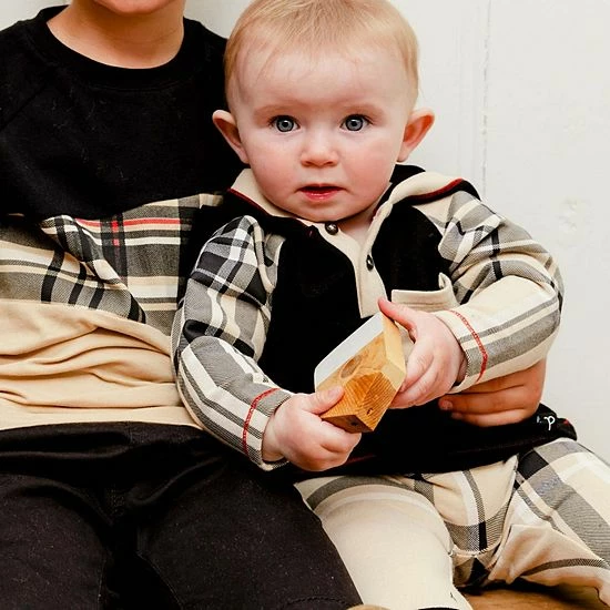 Deux Par Deux Hooded Top And Pant Set Black And Beige Plaid Deux Par Deux Hooded Top And Pant Set Black And Beige Plaid -Deux par Deux Shop unnamed file 1853