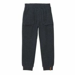 Deux Par Deux Fleece Sweatpants Dark Heather Grey