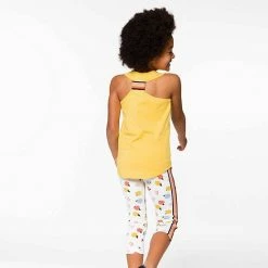 Deux Par Deux Organic Cotton T-Back Tank Top Yellow -Deux par Deux Shop unnamed file 1896