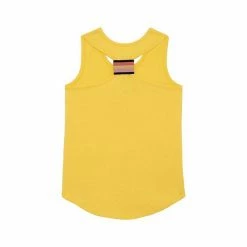 Deux Par Deux Organic Cotton T-Back Tank Top Yellow -Deux par Deux Shop unnamed file 1898