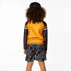 Deux Par Deux Monkey Boardshort Grey -Deux par Deux Shop unnamed file 1903