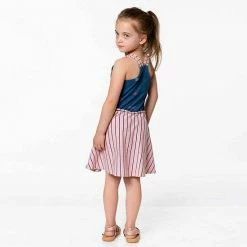 Deux Par Deux Organic Cotton Dress With Belt 4 Deux Par Deux Organic Cotton Dress With Belt -Deux par Deux Shop unnamed file 1906