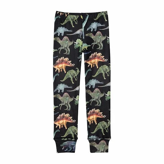 Deux Par Deux Two Piece Thermal Underwear Black With Dinosaur Print Deux Par Deux Two Piece Thermal Underwear Black With Dinosaur Print -Deux par Deux Shop unnamed file 1944