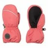 Deux Par Deux Winter Mittens Coral