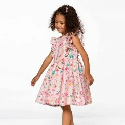 Deux Par Deux Botanical Print Dress With Frill -Deux par Deux Shop unnamed file 2006