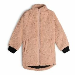 Deux Par Deux Sherpa 3/4 Length Vest