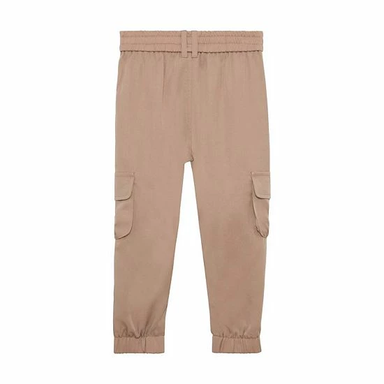 Deux Par Deux Cargo Pant Beige - Image 2