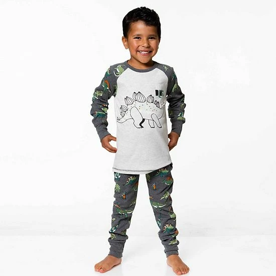 Deux Par Deux Organic Cotton Two Piece Pajama Set Dark Grey Mix Deux Par Deux Organic Cotton Two Piece Pajama Set Dark Grey Mix -Deux par Deux Shop unnamed file 2063