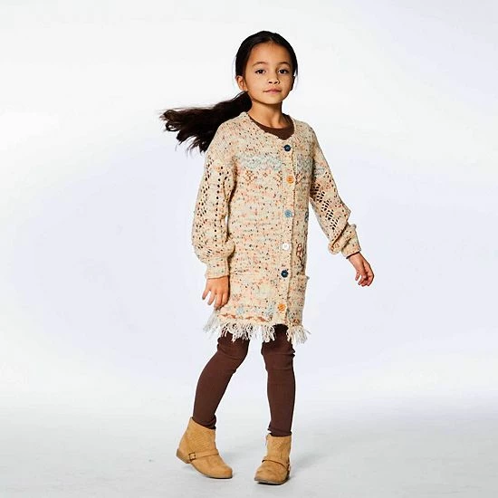 Deux Par Deux Rib Legging Dark Brown - Image 3