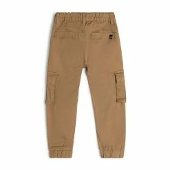 Deux Par Deux Stretch Twill Jogger Brown-Beige -Deux par Deux Shop unnamed file 2146