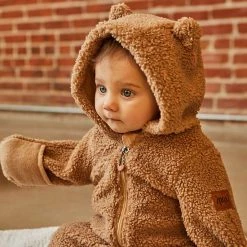 Deux Par Deux Baby Plush One Piece Brown -Deux par Deux Shop unnamed file 2152