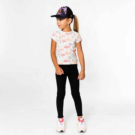 Deux Par Deux Waffled Legging Black - Image 2