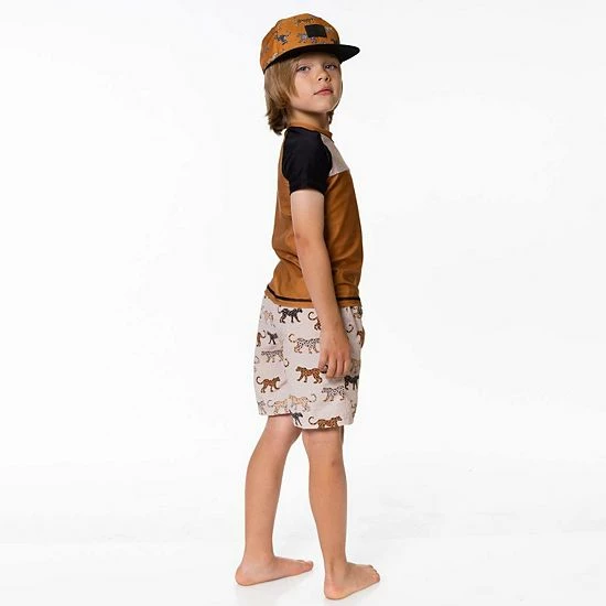 Deux Par Deux Jungle Panther Boardshort - Image 4