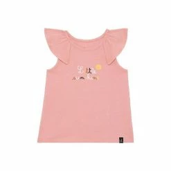 Deux Par Deux Organic Cotton Tank Top Rose Tan