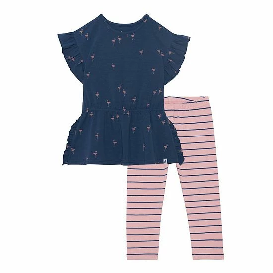 Deux Par Deux Tunic And Capri Set Navy Flamingo Deux Par Deux Tunic And Capri Set Navy Flamingo -Deux par Deux Shop unnamed file 2234